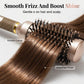 💇 Volumizing Round Hair Brush | Vented Blow-Dry Styling Barrel
