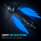 🏍️Motorcycle LED Angel Wings Ground Projection Lights