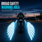 🏍️Motorcycle LED Angel Wings Ground Projection Lights