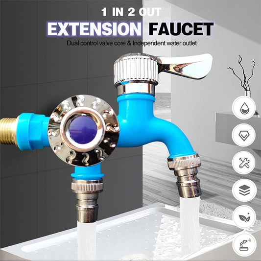 BUY 2 GET 1 FREE💦Outdoor High Temperature Resistant, Frost Resistant, Explosion Proof, Lengthened Dual Control Faucet