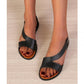 Fish-mouth Rivet Open Toe Flat Sandals(Buy 1 Get Free Shipping✔️)