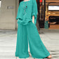 Women's Loose Casual Cotton Hemp Suit
